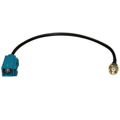 Fakra Z Female to RP-SMA Male Connector Adapter Cable / Connector Antenna, Fakra Z Female to RP-SMA