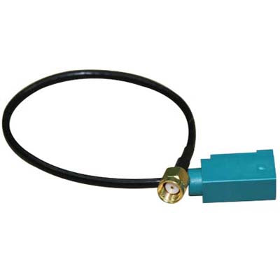 Fakra Z Female to RP-SMA Male Connector Adapter Cable / Connector Antenna, Fakra Z Female to RP-SMA