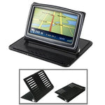 حامل GPS عالمي مع قاعدة مانعة للانزلاق (لأجهزة GPS بقياس 4.3 / 5.0 بوصة، آيفون 4 / 3GS / 3G، MP4)، حامل GPS