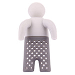 Cute Mr Tea Infuser Silicone Tea Strainers, Cute Mr Tea
