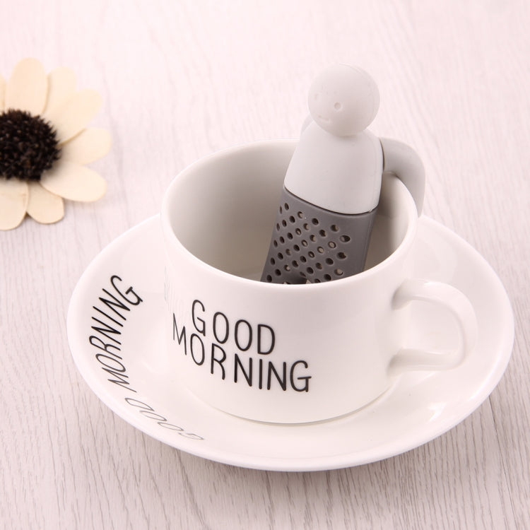 Cute Mr Tea Infuser Silicone Tea Strainers, Cute Mr Tea