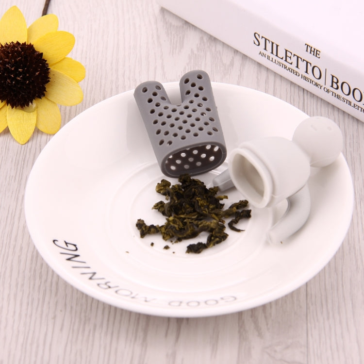 Cute Mr Tea Infuser Silicone Tea Strainers, Cute Mr Tea