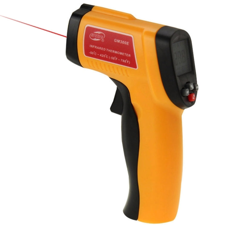BENETECH GM300E Digital Laser Point Infrared Thermometer, Temperature Range: -50-420 Celsius Degree, GM300E