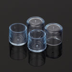 4 PCS Pipe Shaped Chair Cap, Internal Diameter: 21mm, 21mm