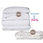 PE + PET Large Vacuum Pumping Compression Bags / Pouch Clothes Quilt Finishing Dust Bag Pouch, Single Pack, Compression Bags