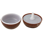 LM-X1 USB Rechargeable Wood Texture 3W Ultrasonic Aroma Air Humidifier, LM-X1