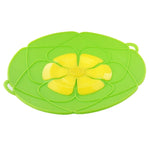 New Spill-Proof, Anti-Flutter and Heat-Resistant Silicone Pot Cover (Ramdom Color Delivery)