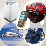 بينيتك GM8905 مقياس سرعة دوران ليزري رقمي محمول، مدى: 2.5-99999 دورة في الدقيقة، GM8905