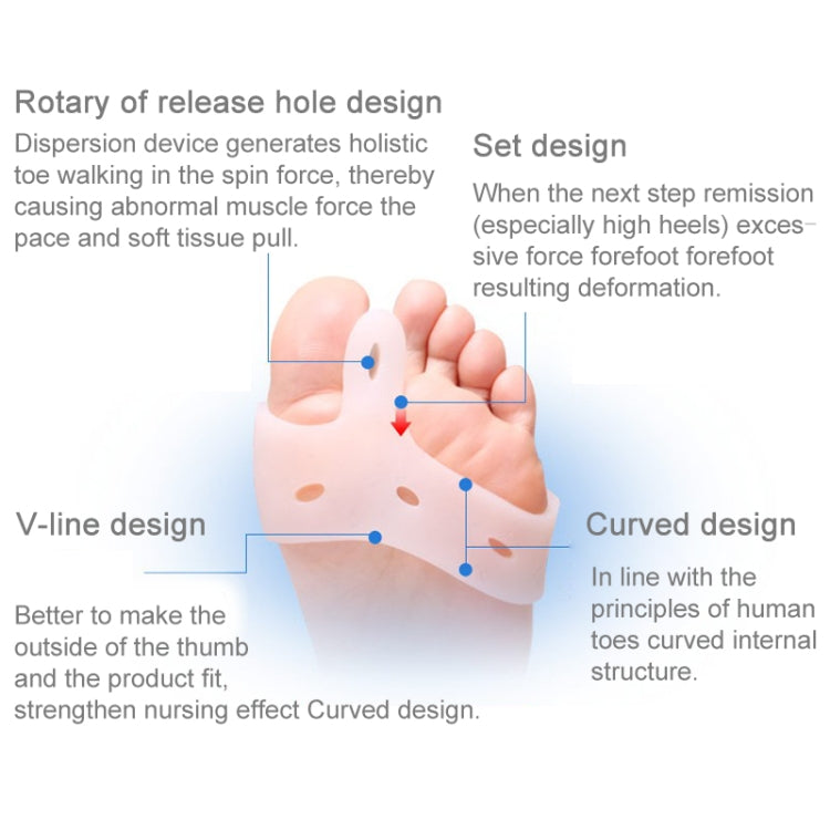 1 Pair ZRWC27 Special Orthopedic Braces for Hallux valgus, ZRWC27
