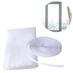 DIY Polyester Fly Screen/ Window Screen Hook and Loop Fastener Mosquito Net, DIY Polyester Fly Net