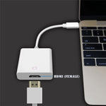 لماك بوك 12 إنش / كروم بوك بيكسل 2015، HDMI أنثى (أبيض)