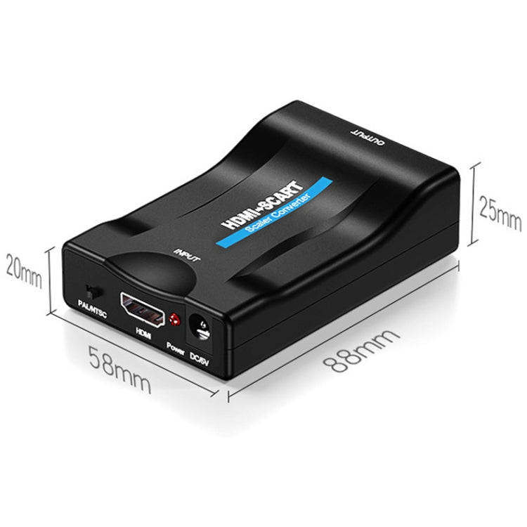 محول مقياس فيديو MINI MHL/HDMI إلى SCART، HDMI إلى SCART