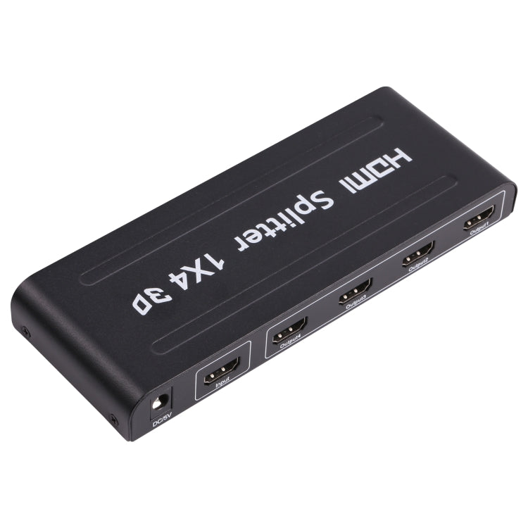 مقسم HDMI 1x4 بدقة 1080P، إصدار 1.4، قابس الاتحاد الأوروبي، 1x4 HDMI V1.3