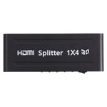 مقسم HDMI 1x4 بدقة 1080P، إصدار 1.4، قابس الاتحاد الأوروبي، 1x4 HDMI V1.3
