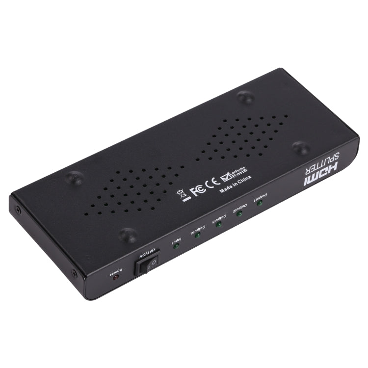 مقسم HDMI 1x4 بدقة 1080P، إصدار 1.4، قابس الاتحاد الأوروبي، 1x4 HDMI V1.3