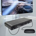 مقسم HDMI 1x4 بدقة 1080P، إصدار 1.4، قابس الاتحاد الأوروبي، 1x4 HDMI V1.3