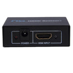 مقسم مكبر صغير HDMI 1x2 V1.4، يدعم 3D و Full HD 1080P، V1.4