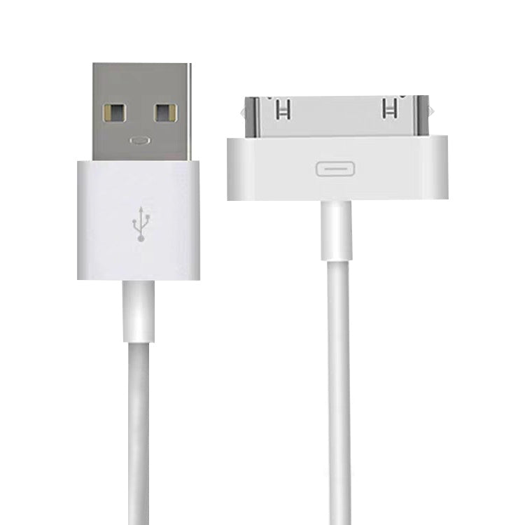 كابل مزامنة بيانات بطول 2م مع 30 دبوس لأجهزة iPhone 4 و 4S، iPhone 3GS / 3G، iPad 3 / iPad 2 / iPad