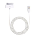 كابل USB مزدوج الجوانب بطول 2م لمزامنة البيانات والشحن لأجهزة iPhone 4 و 4S / iPhone 3GS / 3G / iPad 3 / iPad 2 / iPad / iPod Touch، 2م