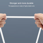 كابل USB مزدوج الجوانب بطول 2م لمزامنة البيانات والشحن لأجهزة iPhone 4 و 4S / iPhone 3GS / 3G / iPad 3 / iPad 2 / iPad / iPod Touch، 2م