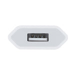 محول شاحن USB عالي الجودة 5V / 1A بقابس الاتحاد الأوروبي لأجهزة iPhone وGalaxy وHuawei وXiaomi وLG وHTC وغيرها من الهواتف الذكية والأجهزة القابلة لإعادة الشحن