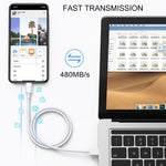 USB to 8 Pin Sync Data / Charging Cable, Cable Length: 1m