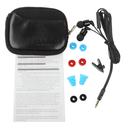 Awei ES600i Noodle Style 3.5mm Universal Headset with Hear Speaker Control & Microphone for iPhone / iPad / iPod touch, Galaxy SIV / SIII / Note II / Premier, Nokia Lumia Series, LG Optimus Series, HTC / Motorola / Sony Xperia Series etc.