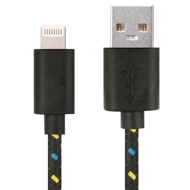 كابل شحن ونقل بيانات USB بنمط شبكة نايلون بطول 3 أمتار لأجهزة iPhone و iPad
