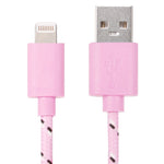 كابل شحن ونقل بيانات USB بنمط شبكة نايلون بطول 3 أمتار لأجهزة iPhone و iPad
