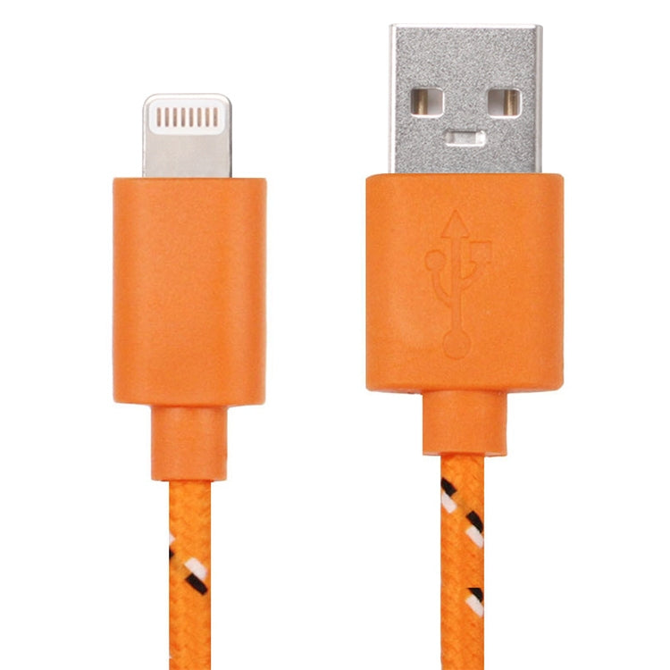 كابل شحن ونقل بيانات USB بنمط شبكة نايلون بطول 3 أمتار لأجهزة iPhone و iPad