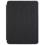 3-fold Naturally Treated Smart Leather Case with Sleep / Wake-up Function & Holder for iPad Air 2