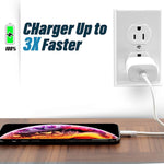 كابل بيانات / شاحن 8 دبابيس إلى USB برأس معدني بنمط شبكي، طول الكابل: 1م