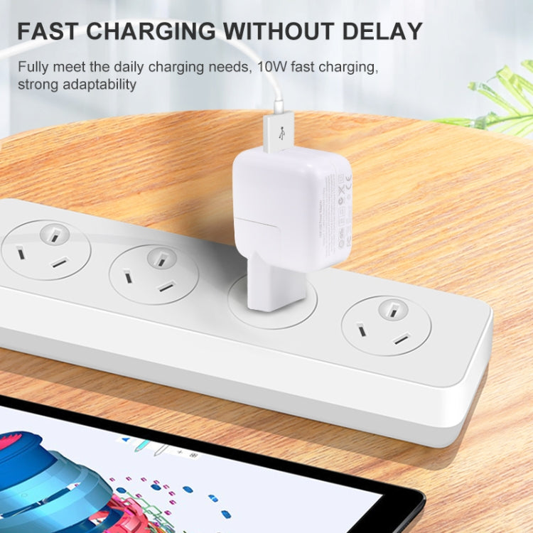 محول طاقة USB بقوة 10 واط شاحن سفر، قابس أوروبي