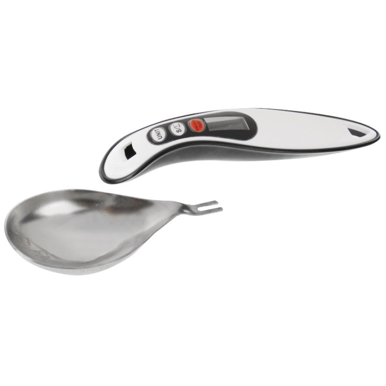 1ml / 30ml 0.1g / 300g LCD Multi-digital Measuring Spoon, 0.1g/300g Silver