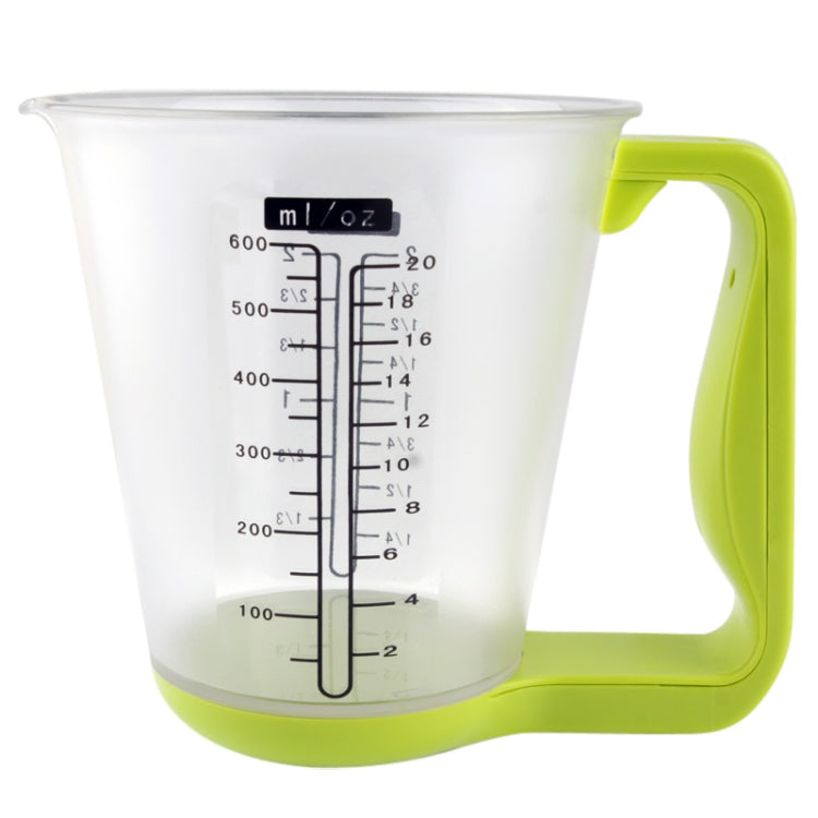 Digital Scale with Measuring Cup / Thermometer, Green