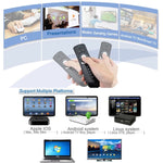 T2 Gyroscope Mini Fly Air Mouse 2.4G Android Remote Control 3D Sense Motion Stick for Desktop / Laptop, T2