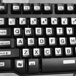 Italian Learning Keyboard Layout Sticker for Laptop / Desktop Computer Keyboard, Italian