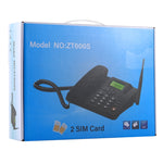 ZT600S  2.4 inch TFT Screen Fixed Wireless GSM Business Phone, Quad band: GSM 850/900/1800/1900Mhz, ZT600S