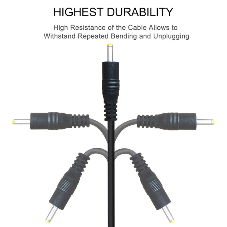كابل طاقة USB ذكر إلى DC 2.5 × 0.7 مم، الطول: 1.2 م