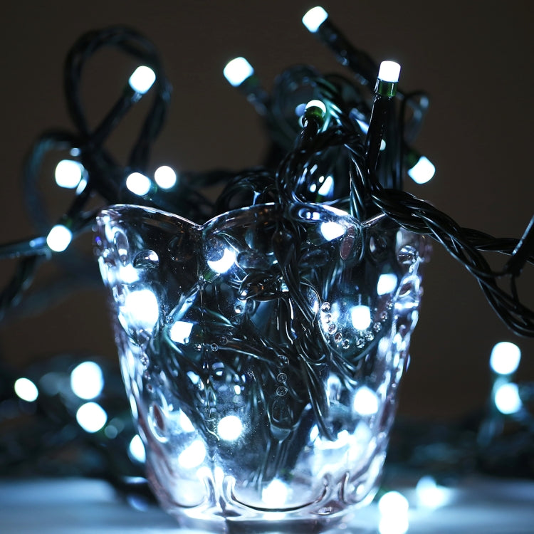 ضوء RGB مكون من 100 LED مع وحدة تحكم، تأثير وميض / تلاشي / مطاردة، أبيض دافئ قابس الاتحاد الأوروبي، ضوء أبيض قابس الاتحاد الأوروبي، ضوء ملون 220 فولت قابس الاتحاد الأوروبي
