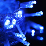 100 LED Light with Controller, Flashing / Fading / Chasing Effect, AC 220V, EU Plug, Blue Light, Pink Light, Purple Light, Yellow Light, Green Light, White Light, Red Light, Orange Light