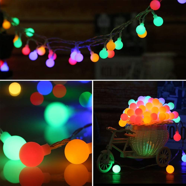 حبل ضوئي ملون مكون من 100 LED بطول 10 أمتار مع قابس ذيل
