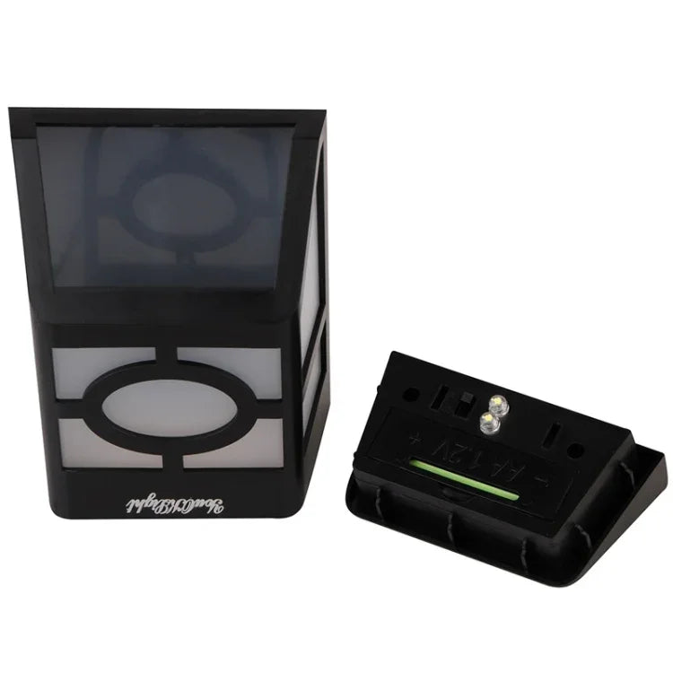 2 LED  Fence Lamp Solar Wall Mounted Light, S-LED-3090W, S-LED-3090WW