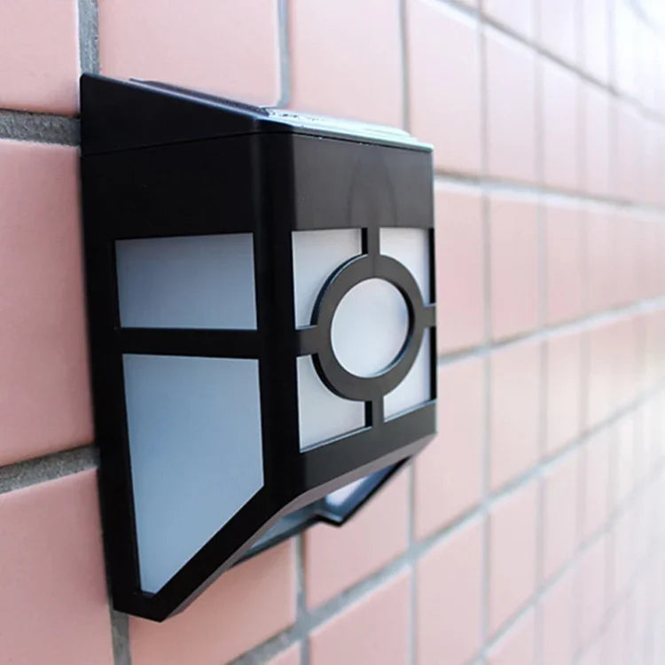 2 LED  Fence Lamp Solar Wall Mounted Light, S-LED-3090W, S-LED-3090WW