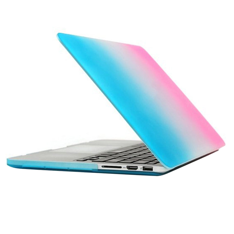 غطاء حماية بلاستيكي صلب غير شفاف للابتوب لجهاز Macbook Pro Retina مقاس 13.3 بوصة (وردي معدني)، لجهاز Macbook Pro Retina مقاس 13.3 بوصة، متعدد الألوان