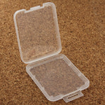 100Pcs Transparent Plastic Storage Card Box for Compact Flash Card / CF Card, CF Card