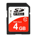 4GB High Speed Class 10 SDHC Camera Memory Card (100% Real Capacity), 4GB