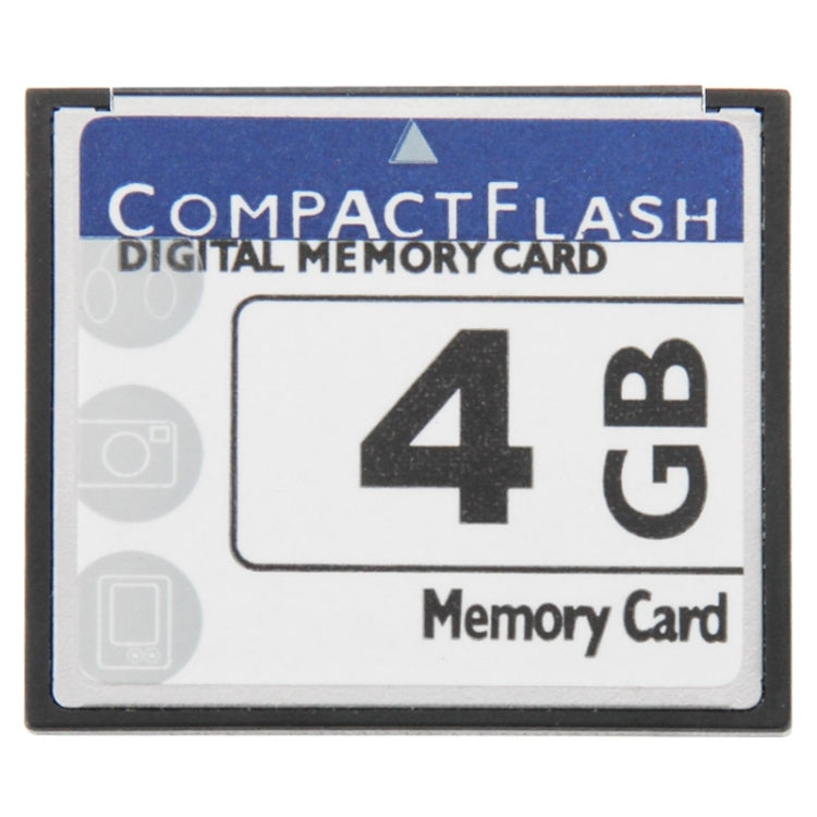 Compact Flash Digital Memory Card (100% Real Capacity), 4GB