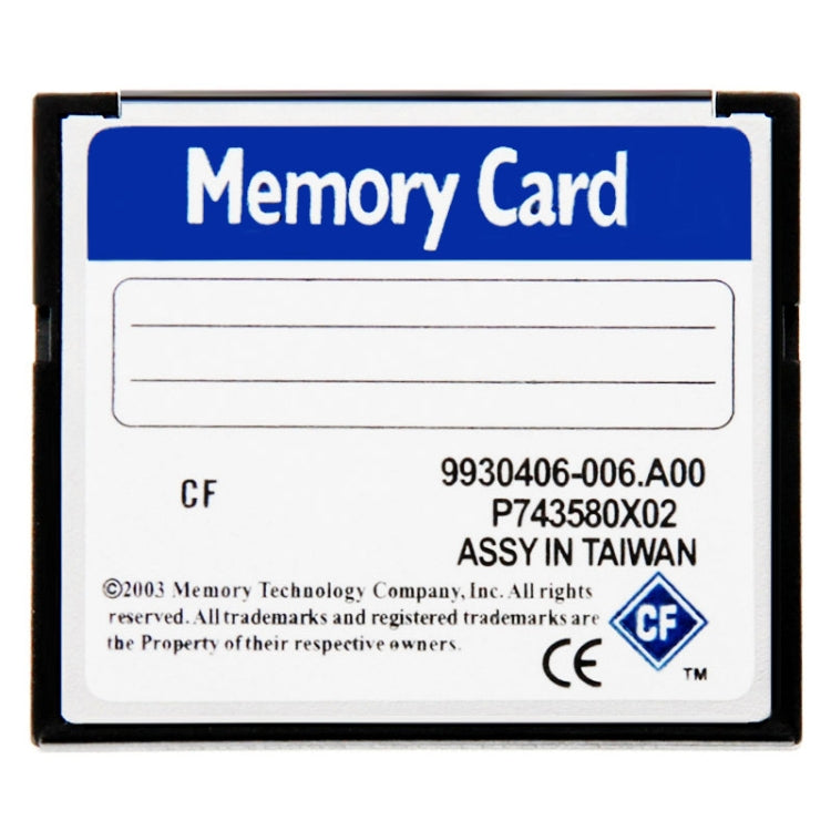 Compact Flash Digital Memory Card (100% Real Capacity), 4GB