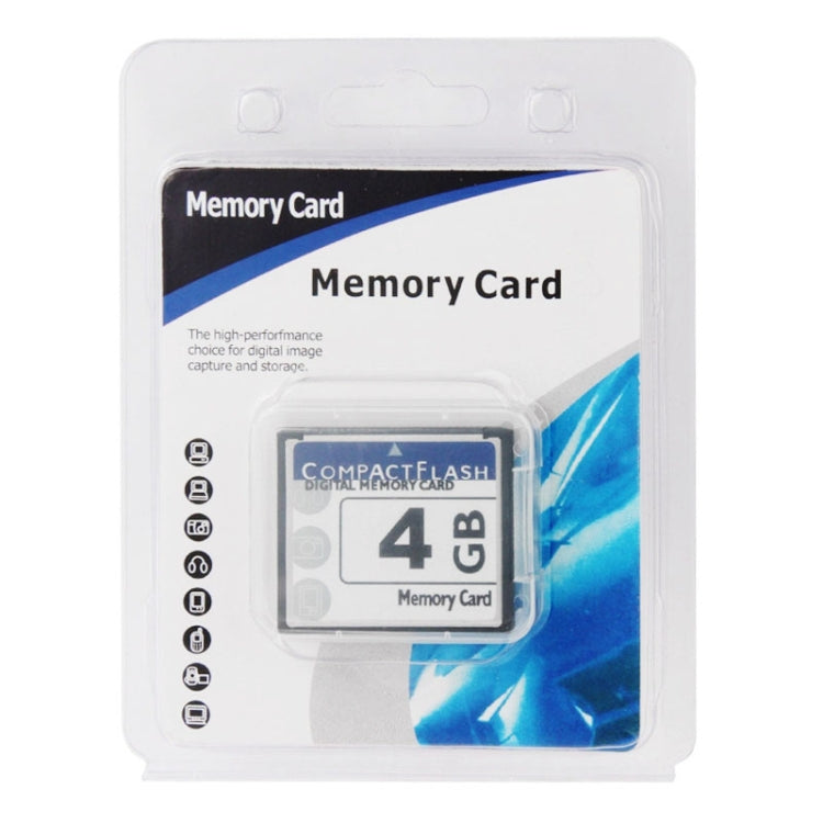 Compact Flash Digital Memory Card (100% Real Capacity), 4GB